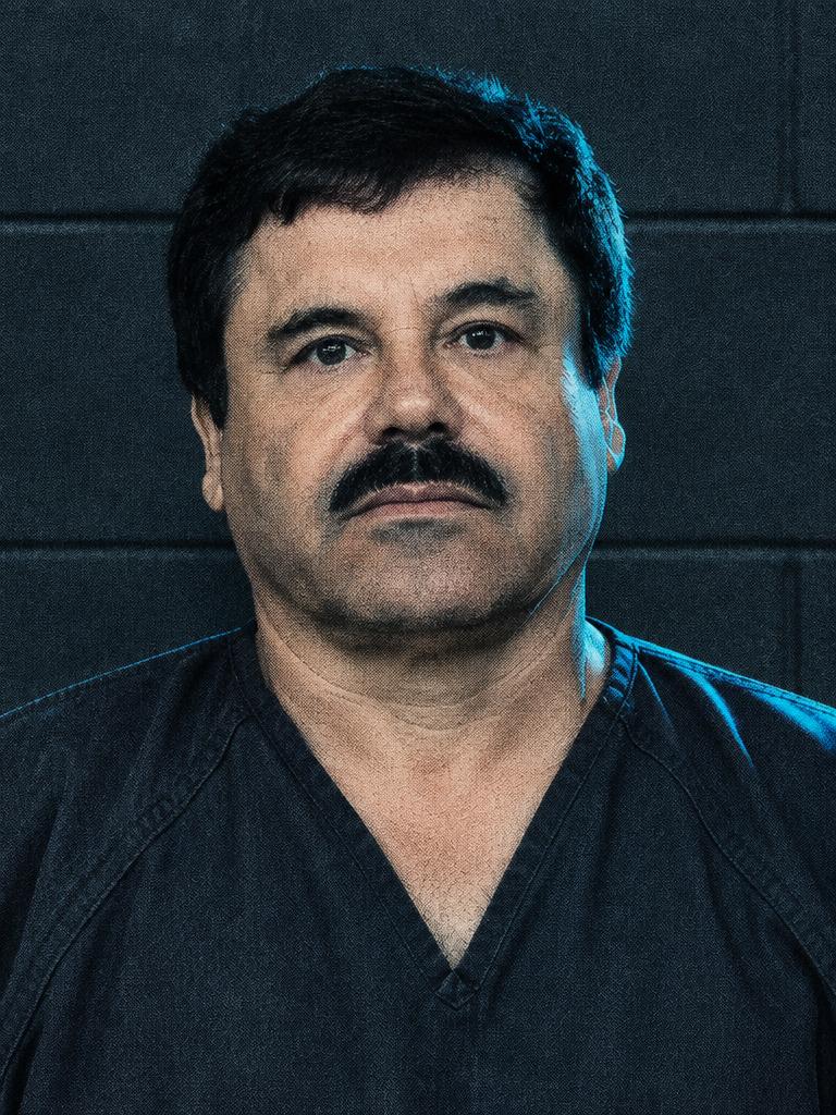 Joaquín Guzmán collectible portrait