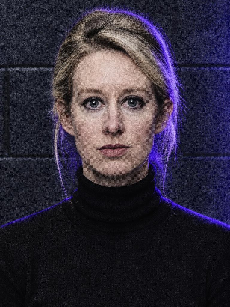 Elizabeth Holmes collectible portrait